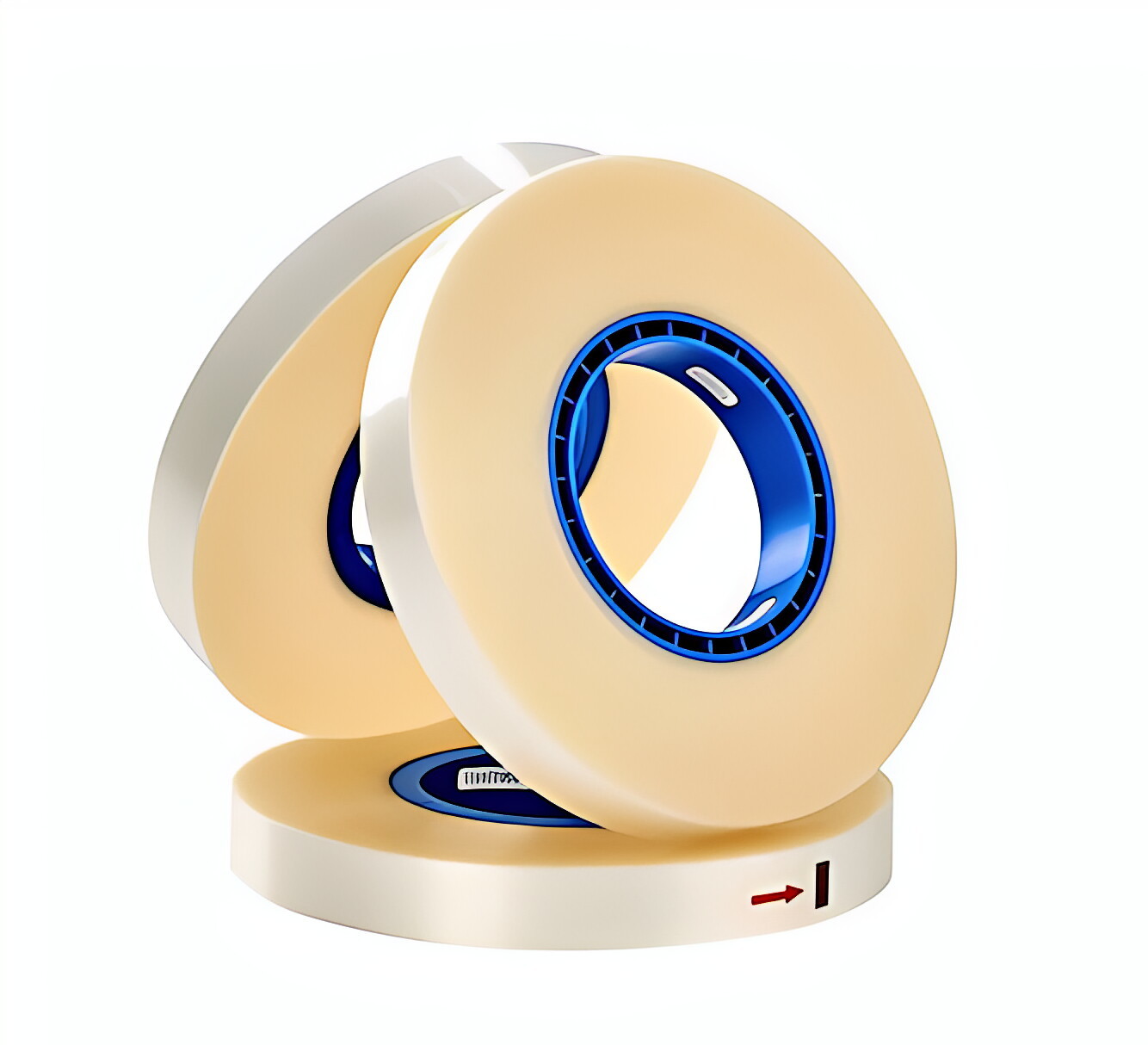 ROHS certified heat-sealing cap tape and PET self-adhesive cap tape ...